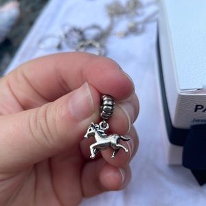 Dangling horse Pandora Bracelet Charm